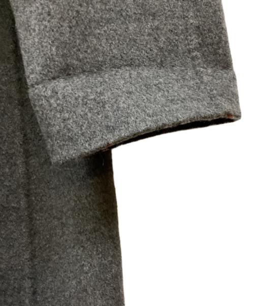 Burberry's（バーバリー）Burberry's (バーバリーズ) フード付ステンカラーコート グレー サイズ:9ARの古着・服飾アイテム