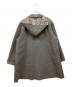 Burberry's (バーバリーズ) フード付ステンカラーコート グレー サイズ:9AR：20000円