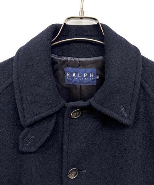 RALPH LAUREN（ラルフローレン）RALPH LAUREN (ラルフローレン) ウールステンカラーコート ネイビー サイズ:9の古着・服飾アイテム