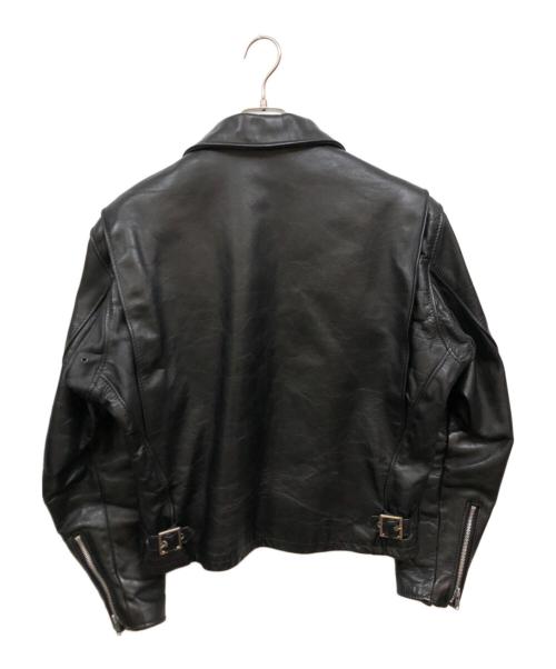 Schott（ショット）Schott (ショット) 643E ライナー付きシングルライダース ブラック サイズ:40の古着・服飾アイテム