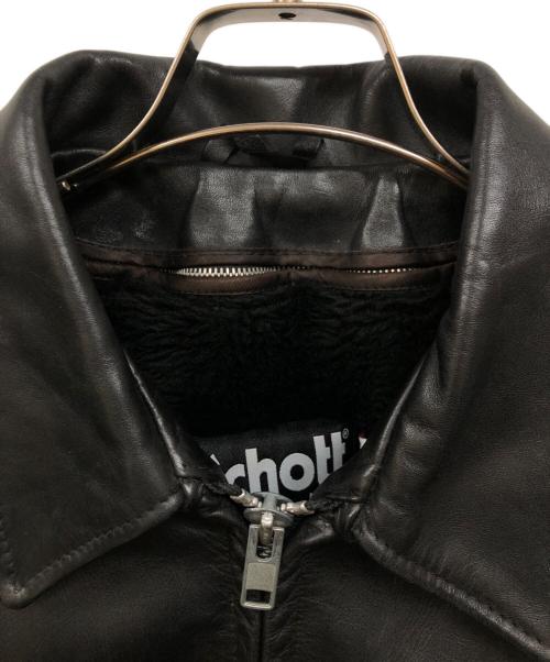 Schott（ショット）Schott (ショット) 643E ライナー付きシングルライダース ブラック サイズ:40の古着・服飾アイテム