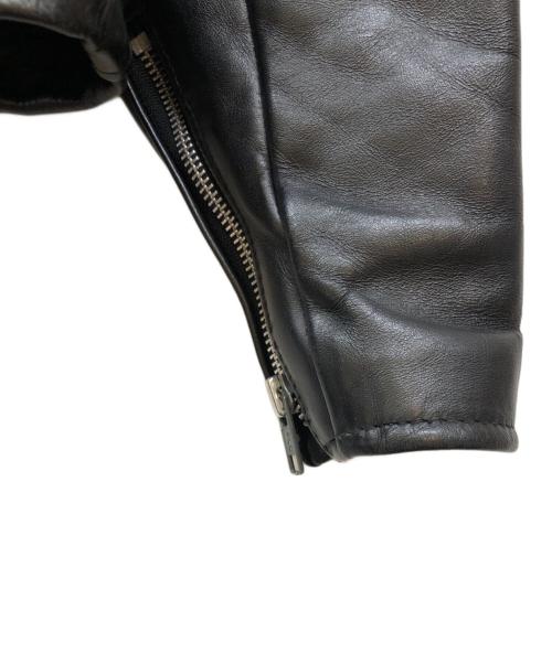 Schott（ショット）Schott (ショット) 643E ライナー付きシングルライダース ブラック サイズ:40の古着・服飾アイテム