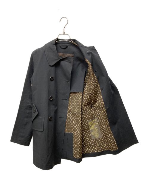 LOUIS VUITTON（ルイ ヴィトン）LOUIS VUITTON (ルイ ヴィトン) MACKINTOSH製 モノグラムライニング ゴム引きトレンチコート ブラック サイズ:36の古着・服飾アイテム