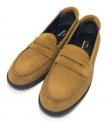 SOFTHYPHEN（ソフトハイフン）の古着「SAKIAS Re LOAFERS」｜ブラウン