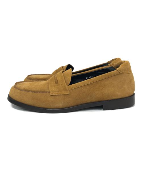 SOFTHYPHEN（ソフトハイフン）SOFTHYPHEN (ソフトハイフン) SAKIAS Re LOAFERS ブラウン サイズ:28ｃｍの古着・服飾アイテム