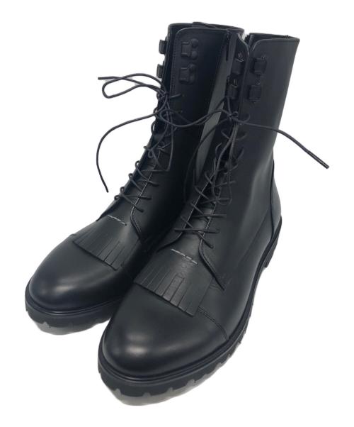 SOFTHYPHEN（ソフトハイフン）SOFTHYPHEN (ソフトハイフン) SAKIAS 5-LESサキアス ファイブ レス ブラック サイズ:SIZE 27cmの古着・服飾アイテム