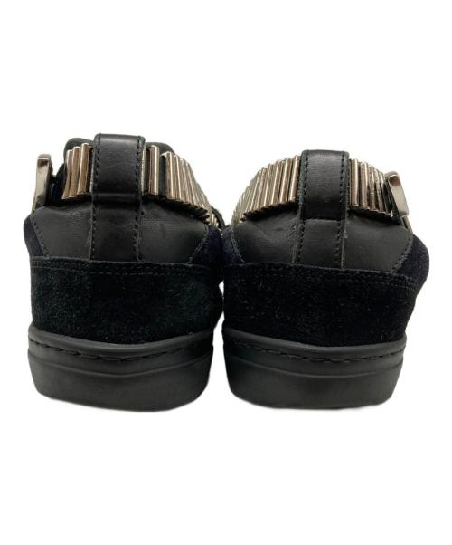 TOGA PULLA（トーガ プルラ）TOGA PULLA (トーガ プルラ) METAL SNEAKER SANDALS ブラック サイズ:36の古着・服飾アイテム