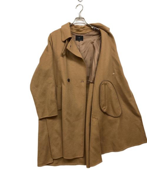 23区（ニジュウサンク）23区 (ニジュウサンク) MANTECOPure リバー ロングコート ブラウン サイズ:38の古着・服飾アイテム