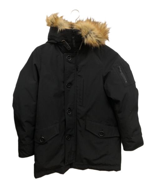 nano・universe（ナノ・ユニバース）nano・universe (ナノ・ユニバース) 西川ダウン HYBRID SOUTH アークティック ブラック サイズ:Ｍの古着・服飾アイテム