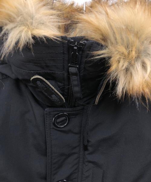 nano・universe（ナノ・ユニバース）nano・universe (ナノ・ユニバース) 西川ダウン HYBRID SOUTH アークティック ブラック サイズ:Ｍの古着・服飾アイテム