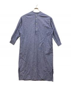 中古・古着通販】foufou (フーフー) open collar herringbone one
