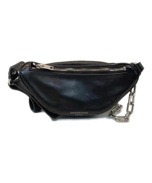ALEXANDER WANG（アレキサンダー・ワン）ALEXANDER WANG (アレキサンダー・ワン) クロスボディーバッグ ブラックの古着・服飾アイテム