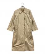 BURBERRYバーバリー）の古着「ステンカラーコート」｜ベージュ