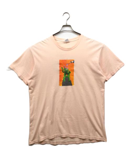 SUPREME（シュプリーム）Supreme (シュプリーム) mike hill brains tee ピンク サイズ:XLの古着・服飾アイテム