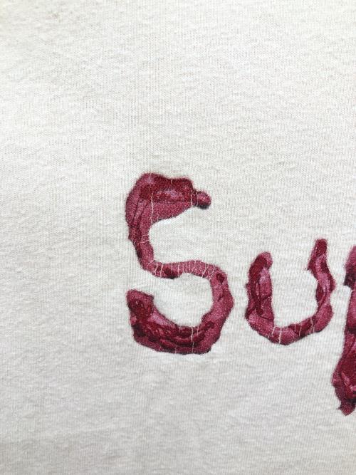 SUPREME（シュプリーム）Supreme (シュプリーム) mike hill brains tee ピンク サイズ:XLの古着・服飾アイテム