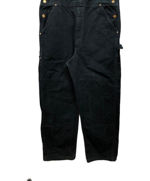 CarHartt（カーハート）CarHartt (カーハート) DOUBLE KNEE DUCK OVERALLS ブラック サイズ:38×32の古着・服飾アイテム