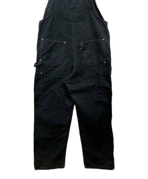 CarHartt（カーハート）CarHartt (カーハート) DOUBLE KNEE DUCK OVERALLS ブラック サイズ:38×32の古着・服飾アイテム