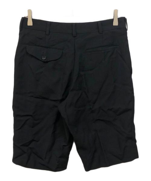 COMME des GARCONS（コムデギャルソン）COMME des GARCONS (コムデギャルソン) 01SS オプティカルパワー期 ウールモヘヤ バミューダショーツ ブラック サイズ:Mの古着・服飾アイテム