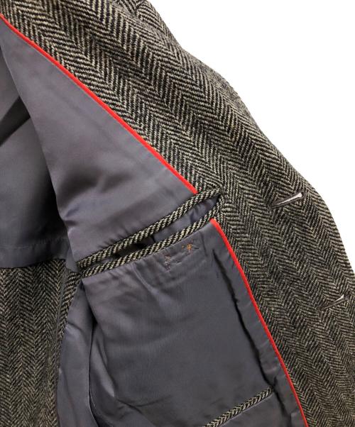 J.PRESS（ジェイプレス）J.PRESS (ジェイプレス) ツイード2Bジャケット グレー サイズ:96/86/175の古着・服飾アイテム