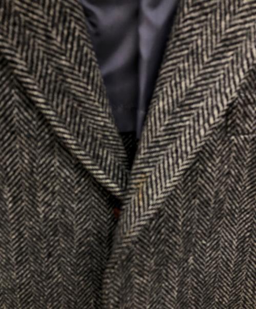 J.PRESS（ジェイプレス）J.PRESS (ジェイプレス) ツイード2Bジャケット グレー サイズ:96/86/175の古着・服飾アイテム