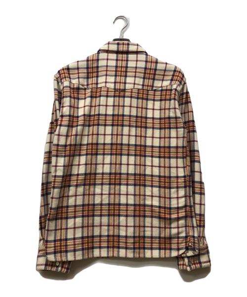 FLAT HEAD（フラット ヘッド）FLAT HEAD (フラット ヘッド) ウエスタンネルシャツ ホワイト サイズ:42の古着・服飾アイテム