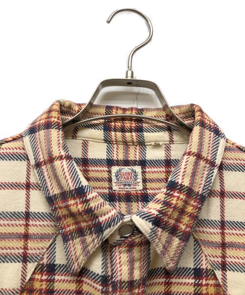 FLAT HEAD（フラット ヘッド）FLAT HEAD (フラット ヘッド) ウエスタンネルシャツ ホワイト サイズ:42の古着・服飾アイテム