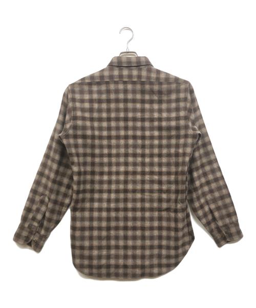 PENDLETON（ペンドルトン）PENDLETON (ペンドルトン) ウールチェックシャツ ブラウン サイズ:Sの古着・服飾アイテム