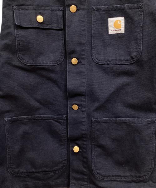 Carhartt WIP（カーハート ワークインプログレス）CARHARTT WIP (カーハート ワークインプログレス) ミシガンチョアコート ネイビー サイズ:Mの古着・服飾アイテム