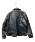 curphey (カーフィー) レザーコサックジャケット ネイビー サイズ:38：19000円