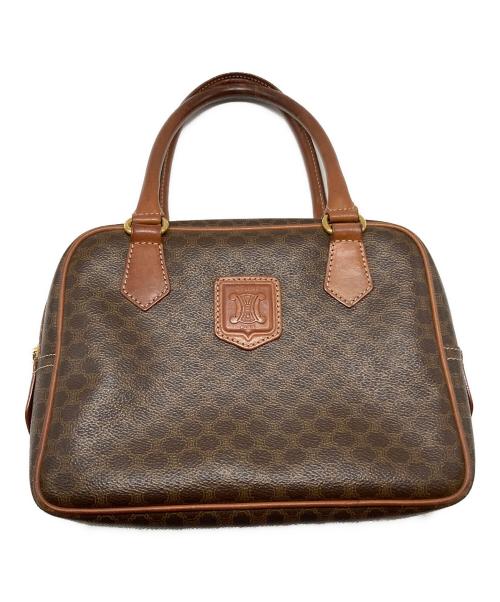 CELINE（セリーヌ）CELINE (セリーヌ) オールドマカダムハンドバッグ ブラウンの古着・服飾アイテム