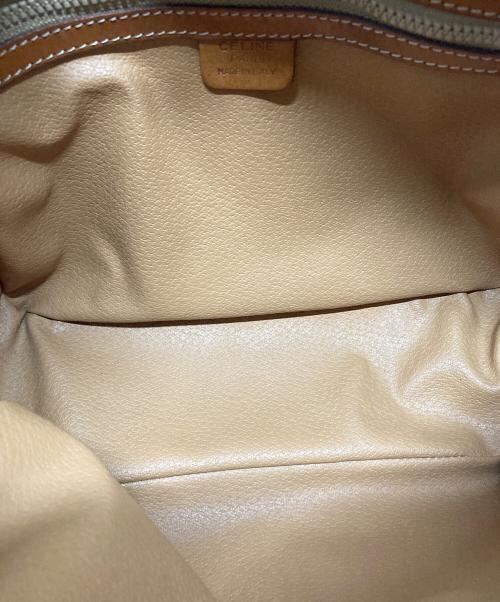 CELINE（セリーヌ）CELINE (セリーヌ) オールドマカダムハンドバッグ ブラウンの古着・服飾アイテム