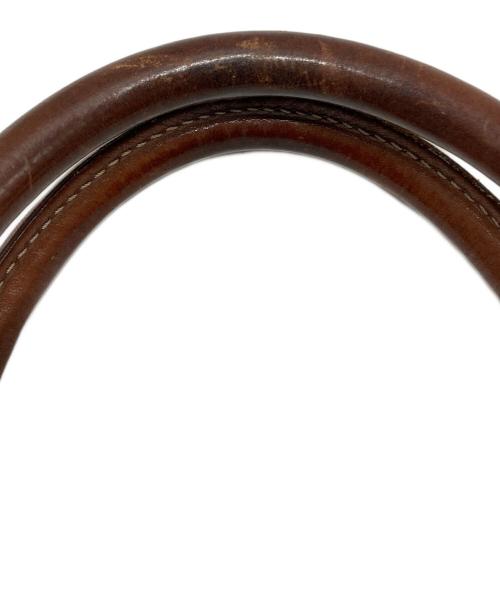 CELINE（セリーヌ）CELINE (セリーヌ) オールドマカダムハンドバッグ ブラウンの古着・服飾アイテム