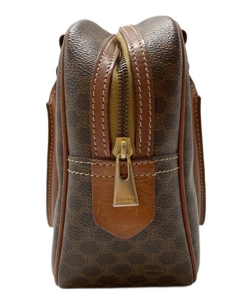 CELINE（セリーヌ）CELINE (セリーヌ) オールドマカダムハンドバッグ ブラウンの古着・服飾アイテム