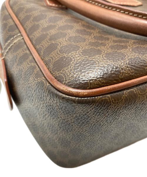 CELINE（セリーヌ）CELINE (セリーヌ) オールドマカダムハンドバッグ ブラウンの古着・服飾アイテム