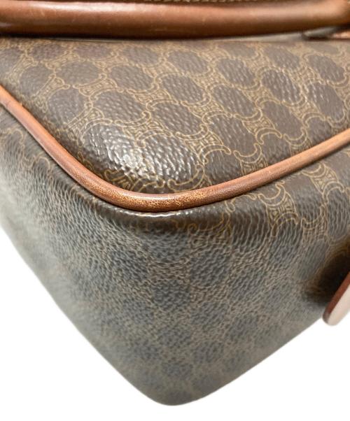 CELINE（セリーヌ）CELINE (セリーヌ) オールドマカダムハンドバッグ ブラウンの古着・服飾アイテム