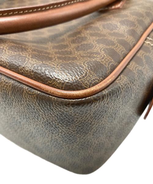 CELINE（セリーヌ）CELINE (セリーヌ) オールドマカダムハンドバッグ ブラウンの古着・服飾アイテム