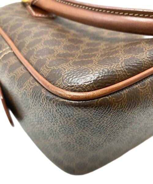 CELINE（セリーヌ）CELINE (セリーヌ) オールドマカダムハンドバッグ ブラウンの古着・服飾アイテム