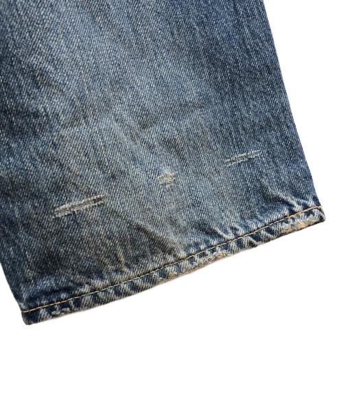 Hysteric Glamour（ヒステリックグラマー）Hysteric Glamour (ヒステリックグラマー) ヒスガールスタッズセルビッチデニムパンツ ブルー サイズ:28の古着・服飾アイテム