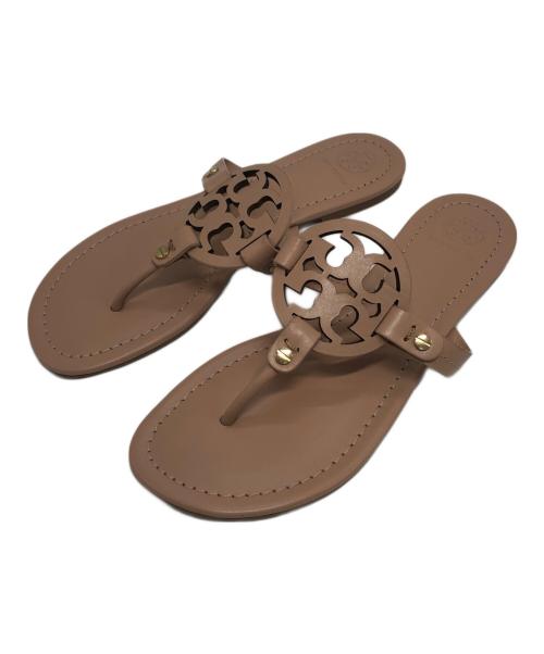 TORY BURCH（トリーバーチ）TORY BURCH (トリーバーチ) メダリオンサンダル ピンク サイズ:8Mの古着・服飾アイテム