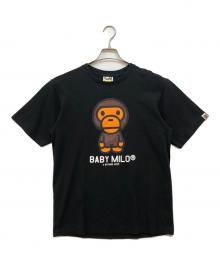 A BATHING APE（アベイシングエイプ）の古着「BABY MILO Tシャツ」｜ブラック