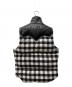 RockyMountainFeatherBed (ロッキーマウンテンフェザーベッド) WACKO MARIA (ワコマリア) チェック柄ダウンベスト ネイビー×ブラック サイズ:38：14000円