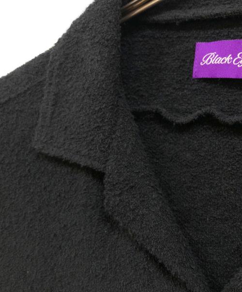 THE BLACK EYE PATCH（ブラックアイパッチ）THE BLACK EYE PATCH (ブラックアイパッチ) オープンカラーパイルシャツ ブラック サイズ:XLの古着・服飾アイテム