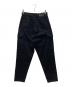 LAD MUSICIAN (ラッドミュージシャン) 12oz Denim Shoe Flare Cargo Pants ブラック サイズ:42：8000円