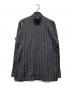 Y'S for men（ワイズフォーメン）の古着「ウール ジップアップニット」｜グレー