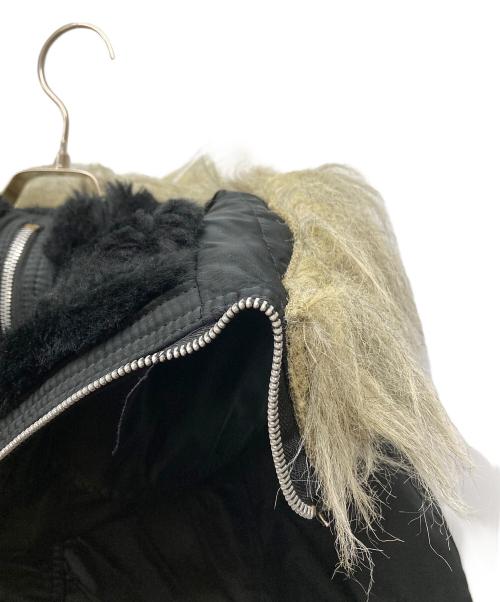 ALPHA INDUSTRIES（アルファインダストリーズ）ALPHA INDUSTRIES (アルファインダストリーズ) ATTACHED HOOD N-2B ブラック サイズ:Mの古着・服飾アイテム