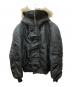 ALPHA INDUSTRIES（アルファインダストリーズ）の古着「ATTACHED HOOD N-2B」｜ブラック