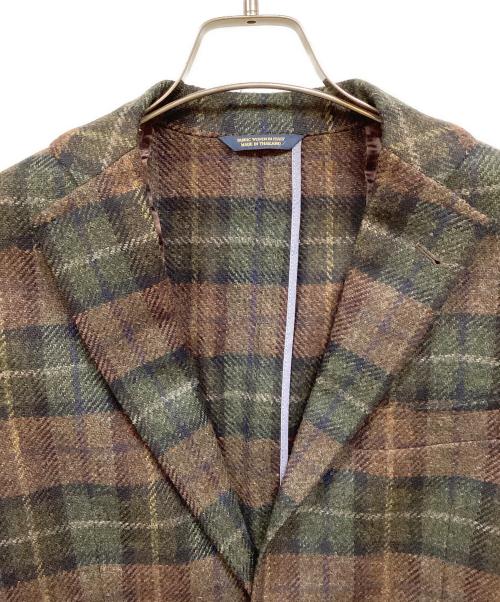 BROOKS BROTHERS（ブルックスブラザーズ）BROOKS BROTHERS (ブルックスブラザーズ) Fitzgerald ウールジャケット ブラウン サイズ:37Sの古着・服飾アイテム