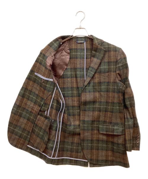 BROOKS BROTHERS（ブルックスブラザーズ）BROOKS BROTHERS (ブルックスブラザーズ) Fitzgerald ウールジャケット ブラウン サイズ:37Sの古着・服飾アイテム
