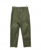waiperワイパー）の古着「OG-107 ユーティリティパンツ」｜オリーブ