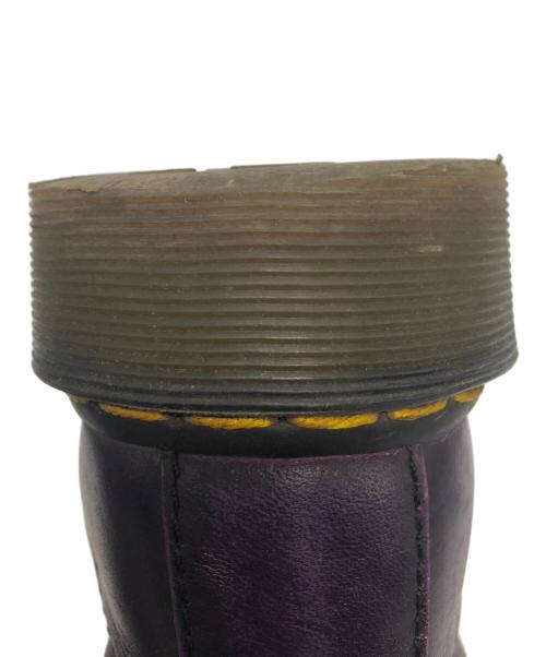 Dr.Martens（ドクターマーチン）Dr.Martens (ドクターマーチン) NEIGHBORHOOD (ネイバーフッド) 14 EYLET BOOTS パープル サイズ:UK6の古着・服飾アイテム